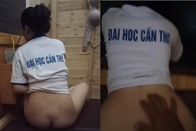 Clip hot cô sinh viên Đại học Cần Thơ quyến rũ đầy mê hoặc